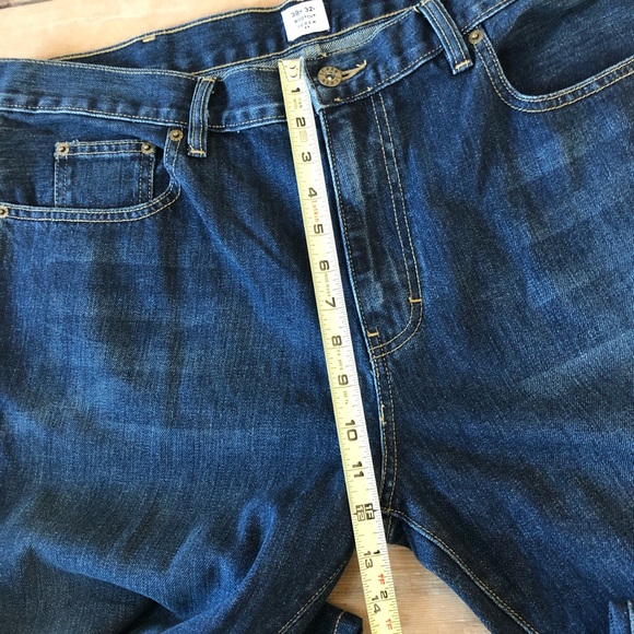 J. Crew Mens Dark Wash Jeans Jeans Waist Size 38 Style Number 86572 - Picture 9 of 15